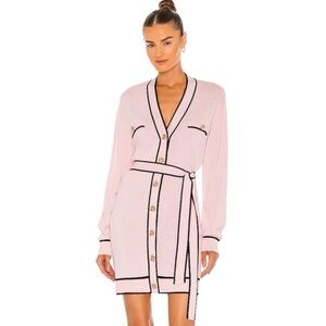 Lovers and friends revolve Natalie pink MISSING BELT dress size small